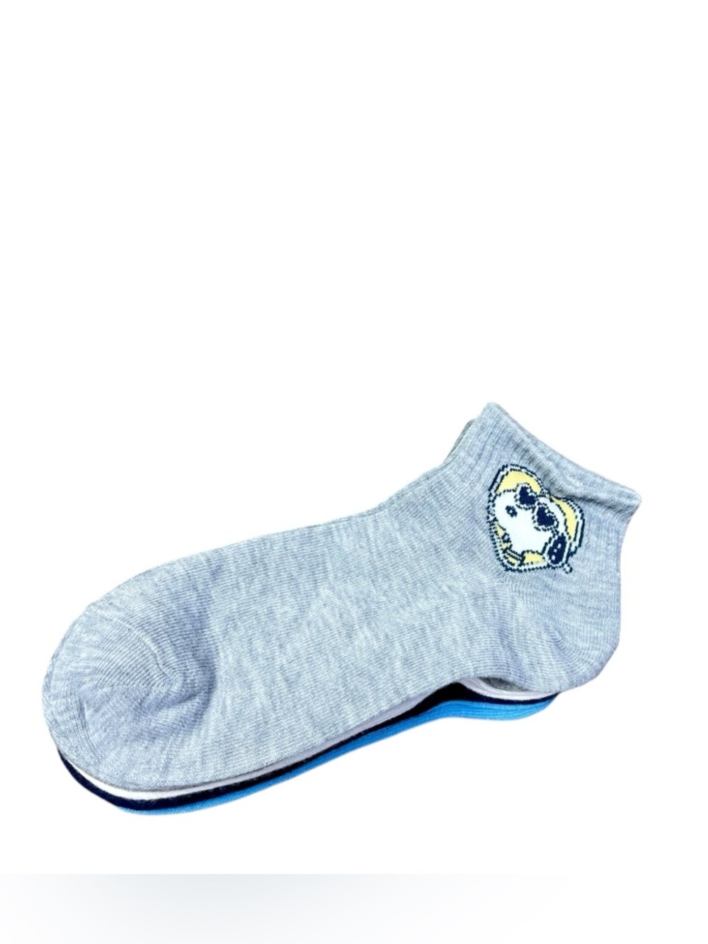 Peanuts Snoopy Light Blue Low-Cut Socks